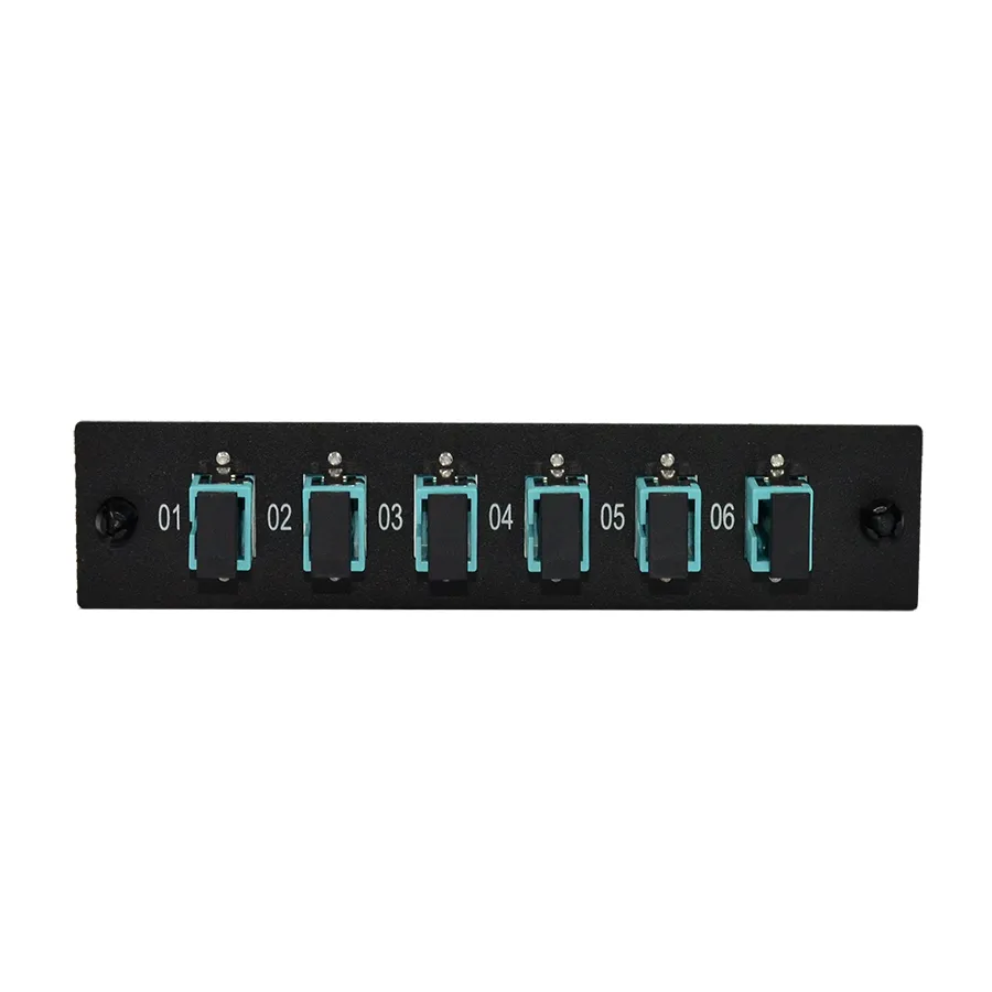 Simply45 F-LGXP-MMSC6SIM adapterplade 6x SC multimode OM3