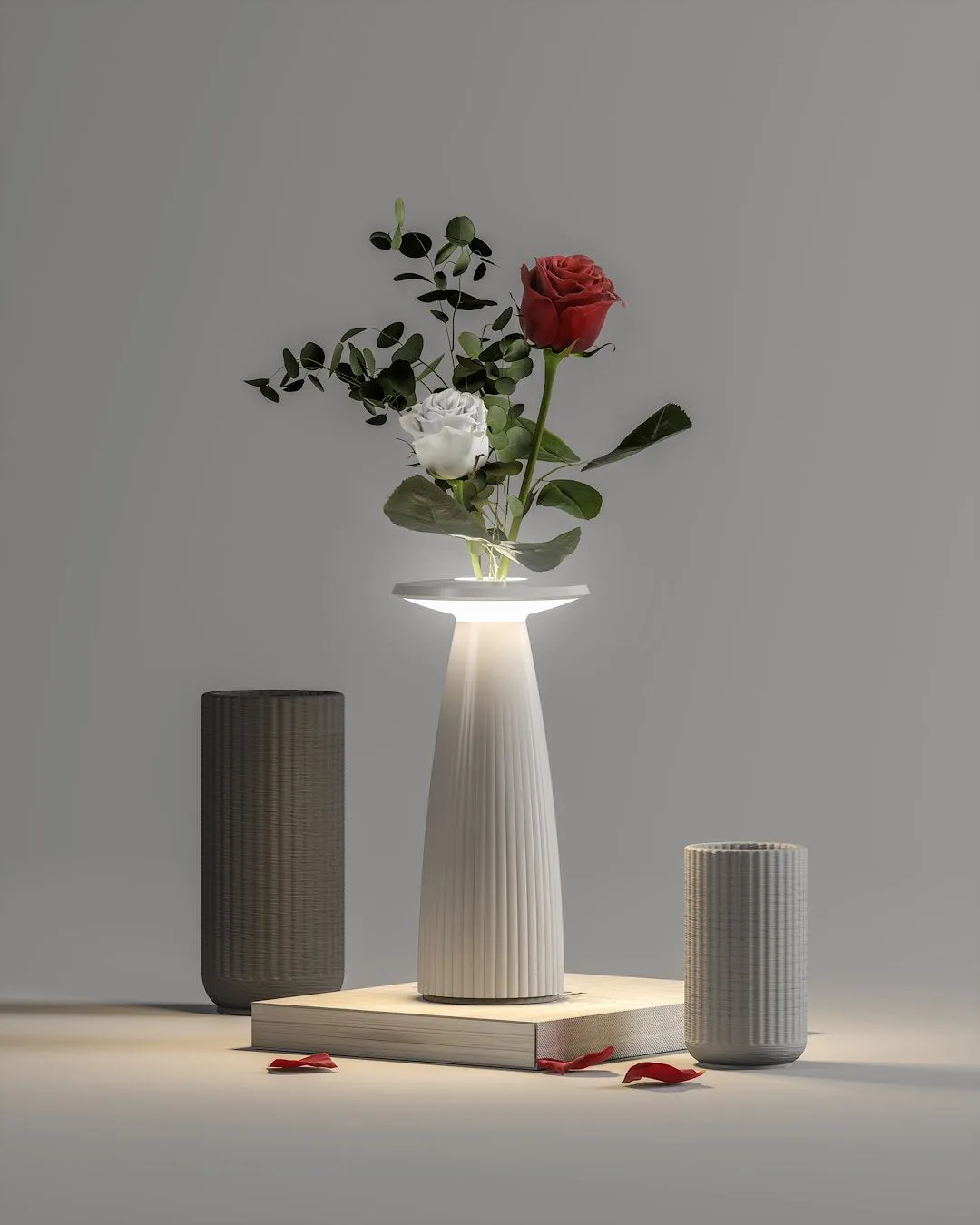 EL-Grossisten Flora batterilampe hvid 2700/3000K