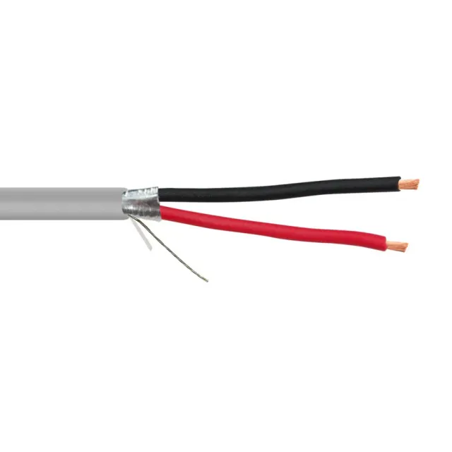 Simply45 14/2SH-GY alarmkabel skærmet grå 305m 14AWG