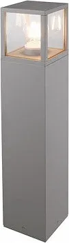 EL-Grossisten Bore pullert sølv IP54 aluminium