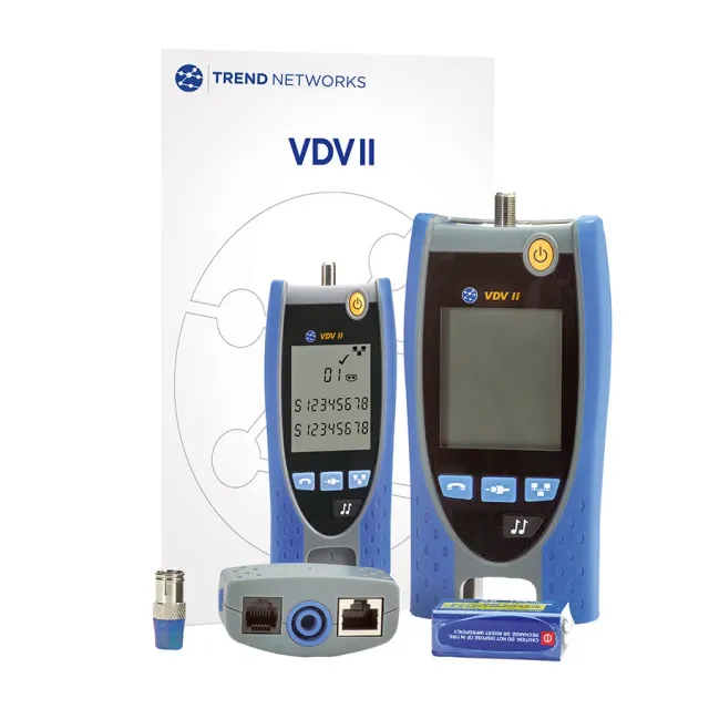 Simply45 VDV II kabeltester RJ45 coax TDR 600 m