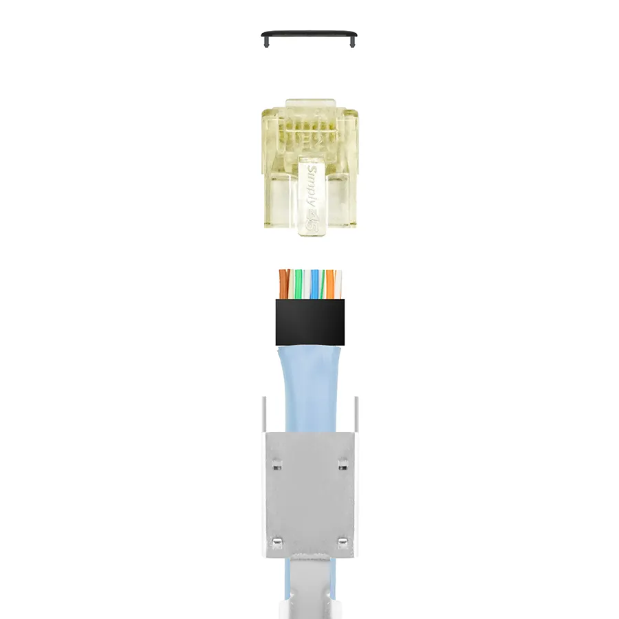 Simply45 ProSeries S45-1755P RJ45 stik skærmet 50 stk