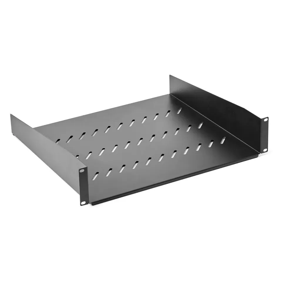 Simply45 WMSH-2UV rackhylde 2U sort 25cm