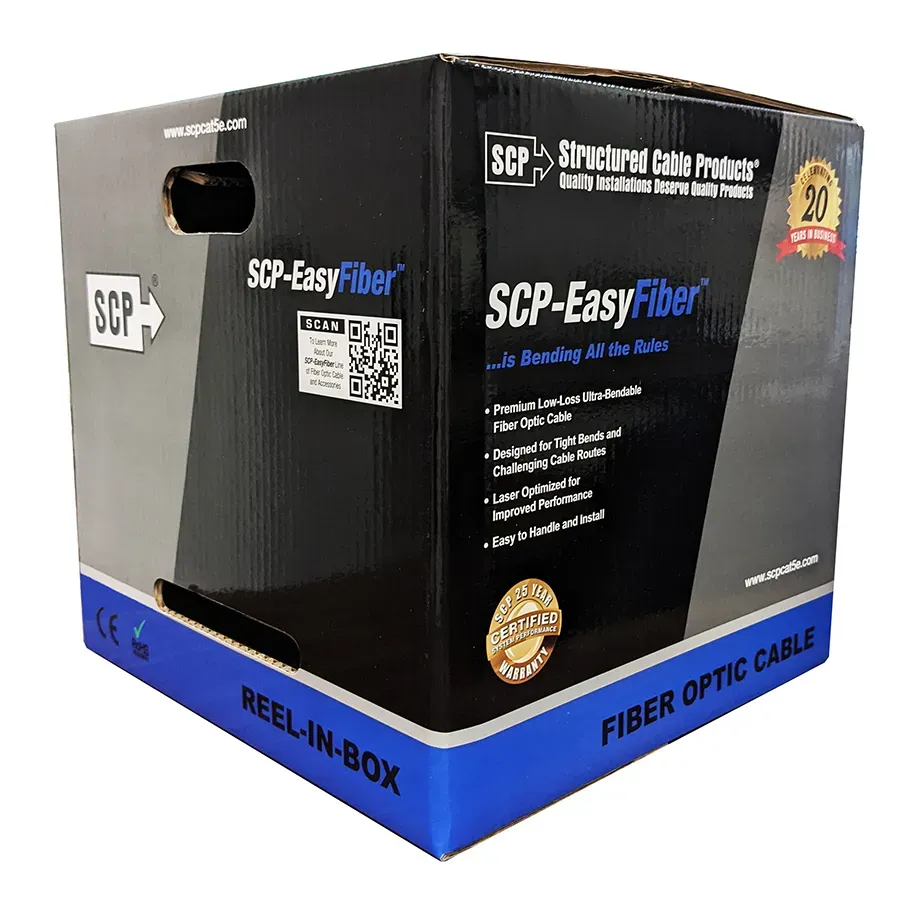 Simply45 EF-OM3P-2DIST-BK500 fiberkabel OM3 152 m