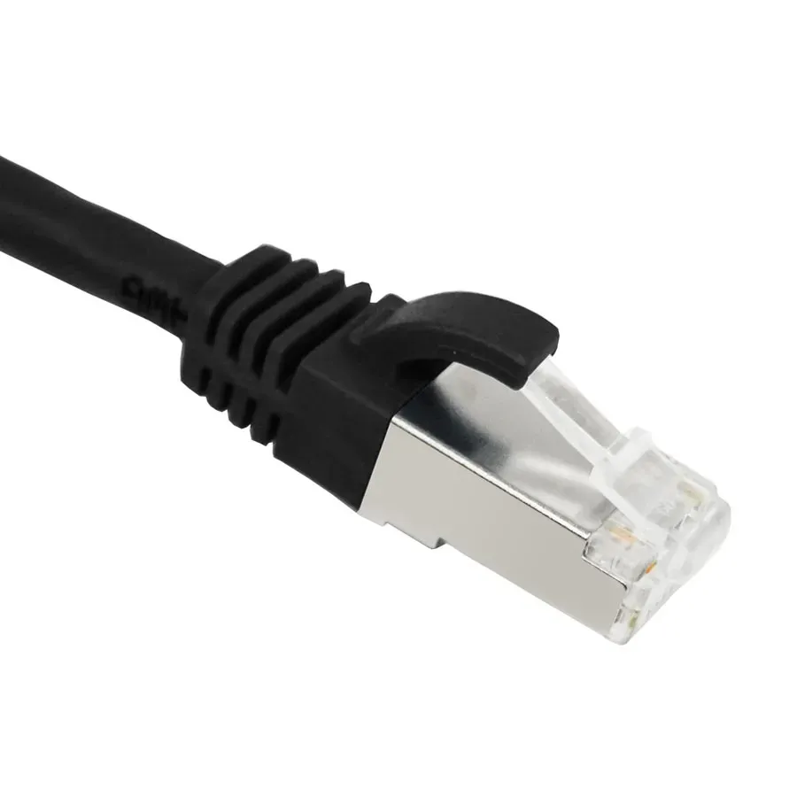 Simply45 C6PCSH-0.5M-BK patchkabel 0,5m sort skærmet