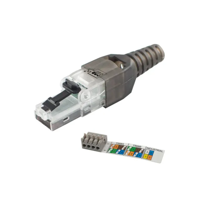 Simply45 Pro Grade 10G-FPU RJ45 stik uskærmet 22-24 AWG