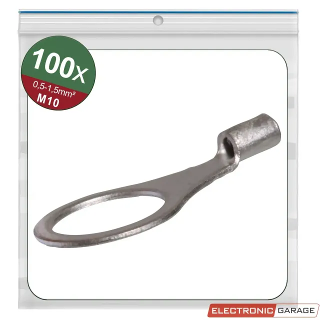 Electronic Garage EG23C500 ringkabelsko M10 0,5-1,5mm² 100stk