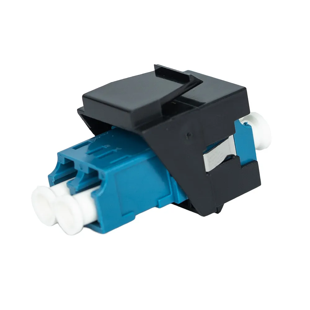 Simply45 LC/UPC fiberkeystone single-mode sort 10 stk
