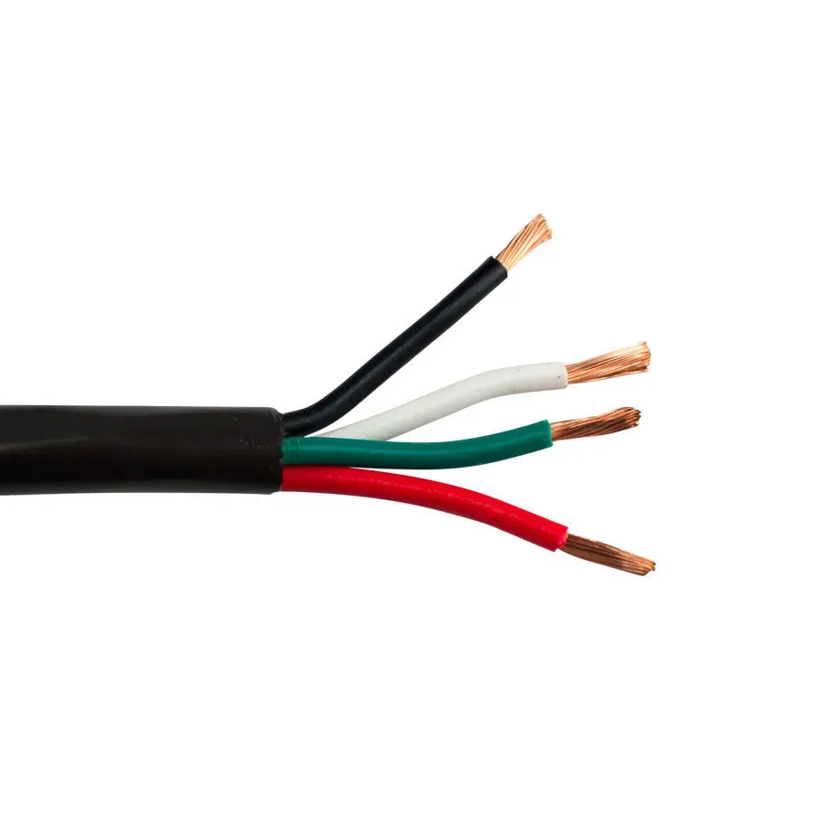 Simply45 14/4DB jordkabel sort 305 m 4x14 AWG
