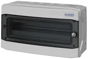 Malmbergs gruppetavle 18 moduler IP65 ASA-plast