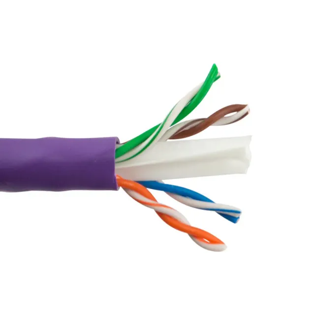 Simply45 CAT6-PUR-ETL netværkskabel Cat6 lilla 305 m