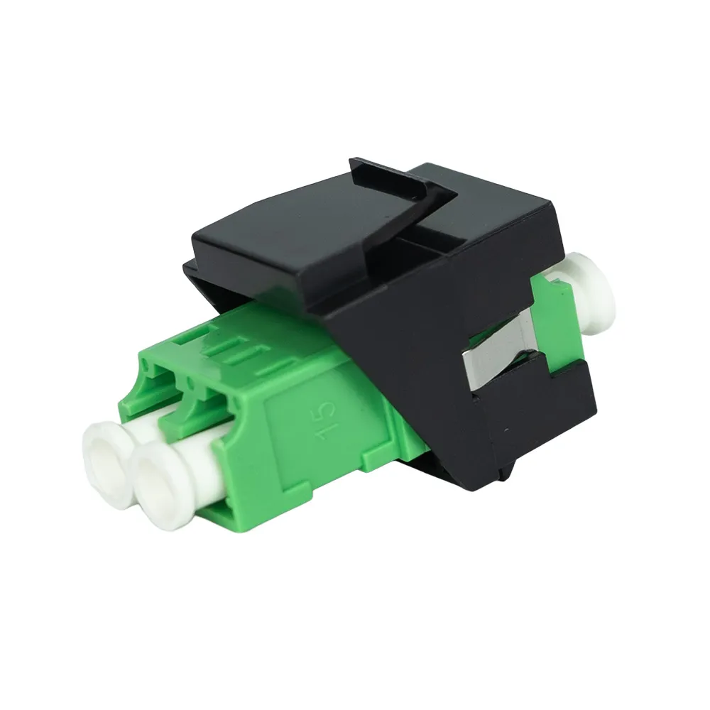 Simply45 LC/APC keystone fiberudtag singlemode grøn