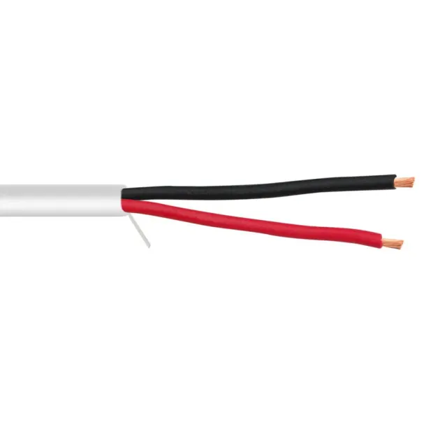 Simply45 14/2P alarmkabel 14AWG hvid 305 m spole