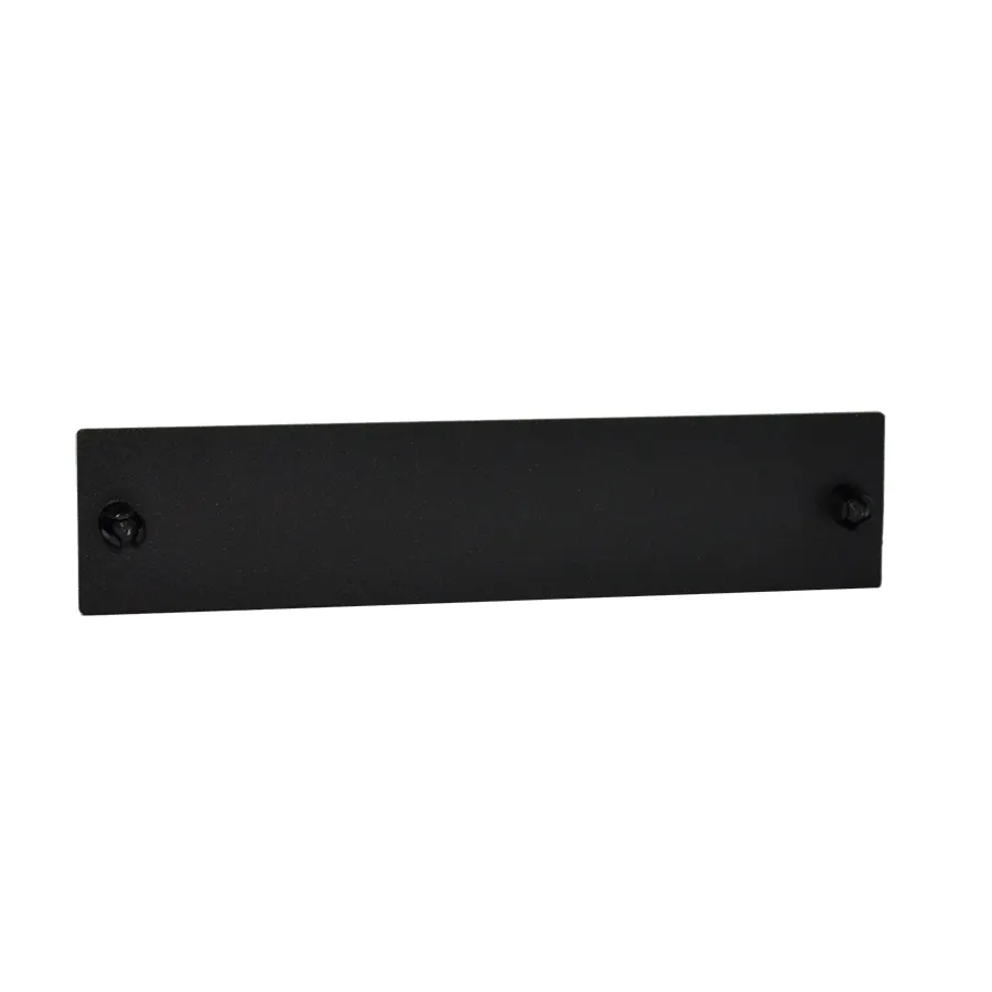 Simply45 F-LGXP-Blank blindplade sort LGX stål