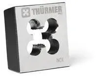Thürmer M5x0.8 No1 gevindbakke HSS 4-kant