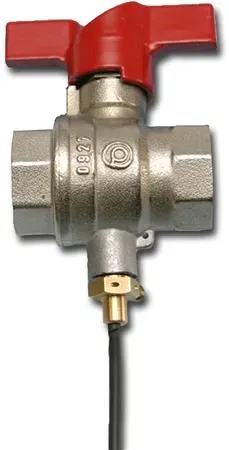 New Compact kuglehane 1/2" fuldt gennemløb følertilslutning