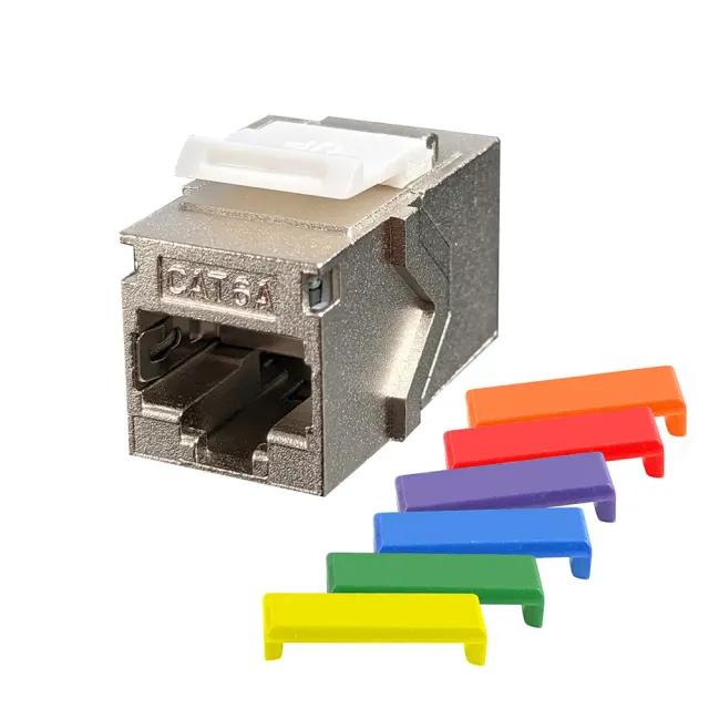 Simply45 10G keystone kobler skærmet Cat6a slim