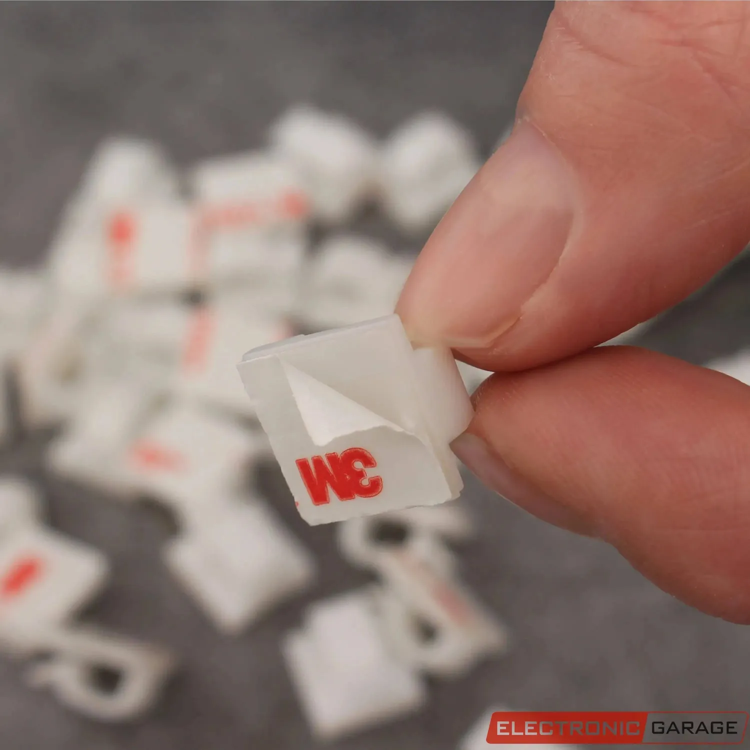 Electronic Garage EG 23CA237 kabelclips hvide 1-7mm 50 stk
