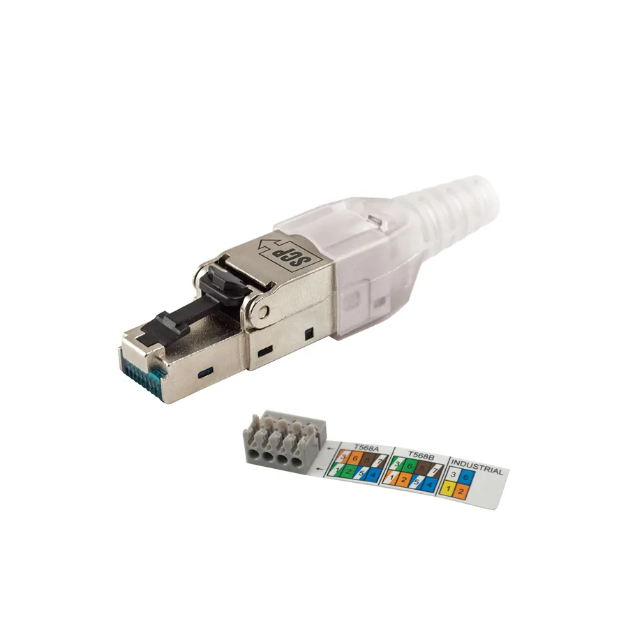 Simply45 10G-FP RJ45 stik skærmet Cat6A 10G