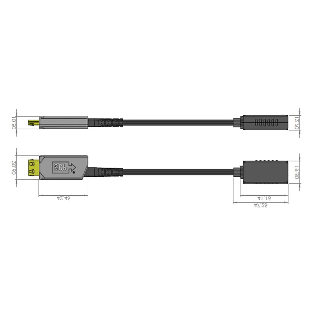 Simply45 998-DO-EXT HDMI forlænger sæt 8K 48Gbps