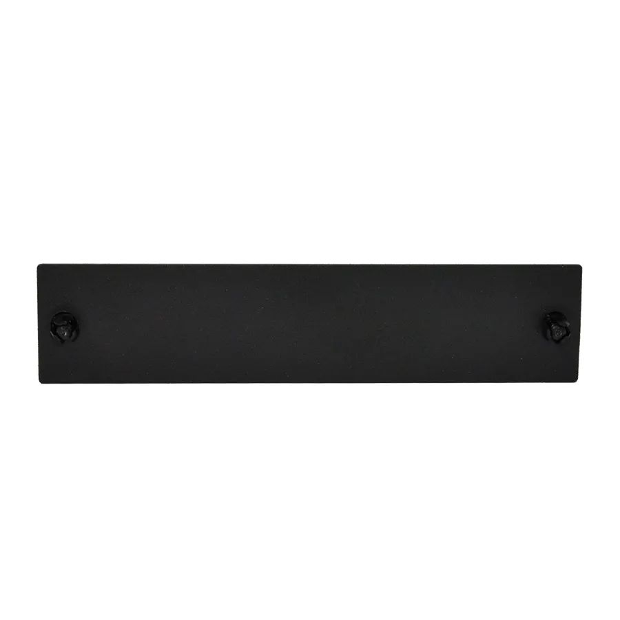 Simply45 F-LGXP-Blank blindplade sort LGX stål