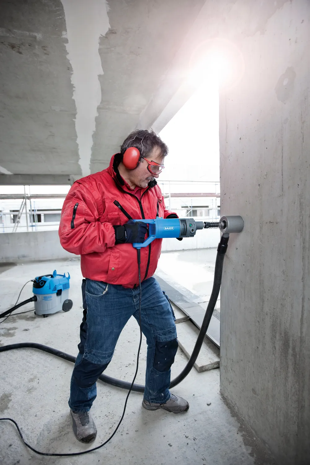 EL-Grossisten diamantboremaskine våd/tør 160 mm softslag