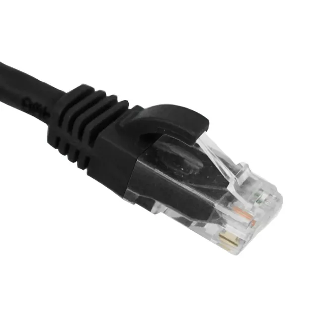 Simply45 C6APC-SL-0.5FT-BK12 Cat6a patchkabel sort 12-pak