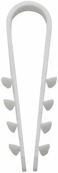 EL-Grossisten DKS kabel- og rørholder 8-28 mm hvid 200 stk