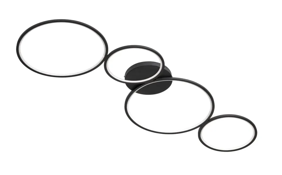 Trio Lighting Rondo LED loftlampe matsort inkl. lyskilde