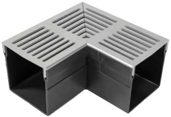 Star Drain PVC-hjørne 100x103 mm grå A15