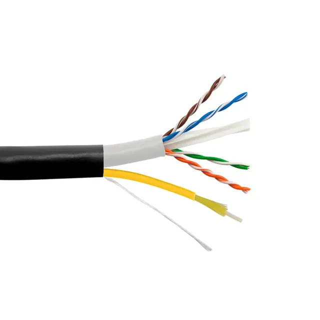 Simply45 HNC-EF-1 hybridkabel Cat6+OS2 305 m spole