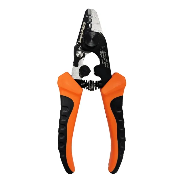 Simply45 Three Hole Fiber Stripper fiberstripper 3-hul 6 tommer