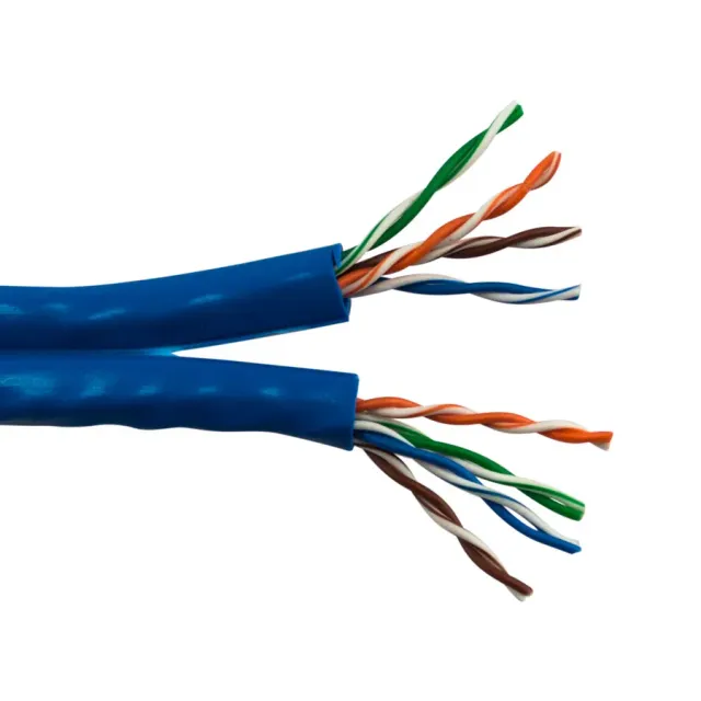Simply45 CAT5E-S-BL netværkskabel 305m blå dobbelt