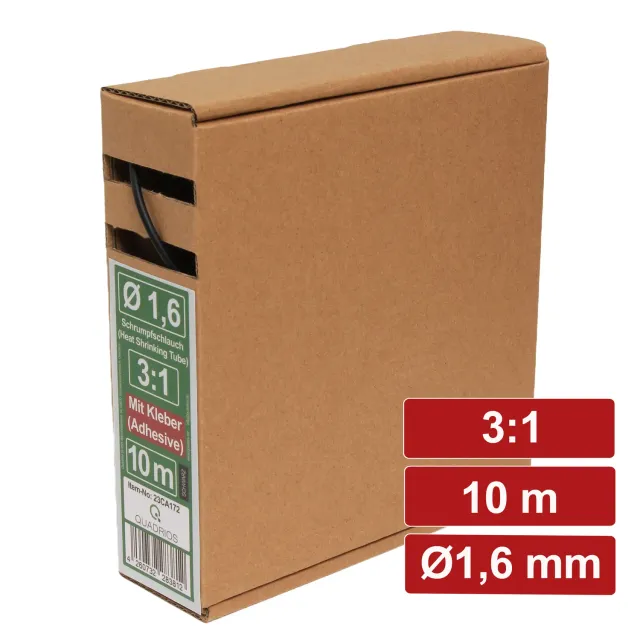 Electronic Garage EG 23CA172 krympeslange 1,6 mm 10 m med lim