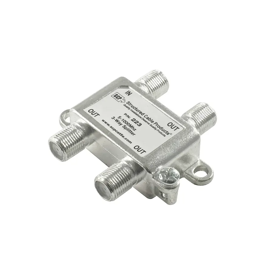 Simply45 223 TV-splitter 3-vejs 1 GHz coax-fordeler