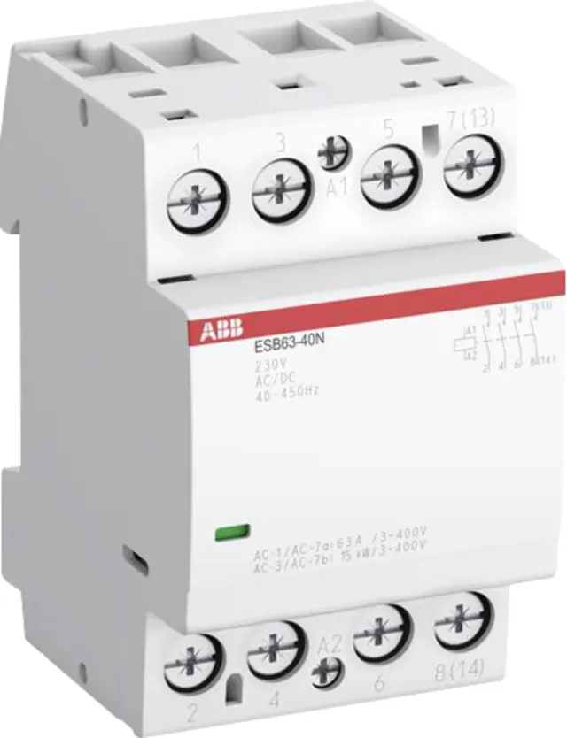 ABB ESB63-40N kontaktor 4-polet 63A 24V