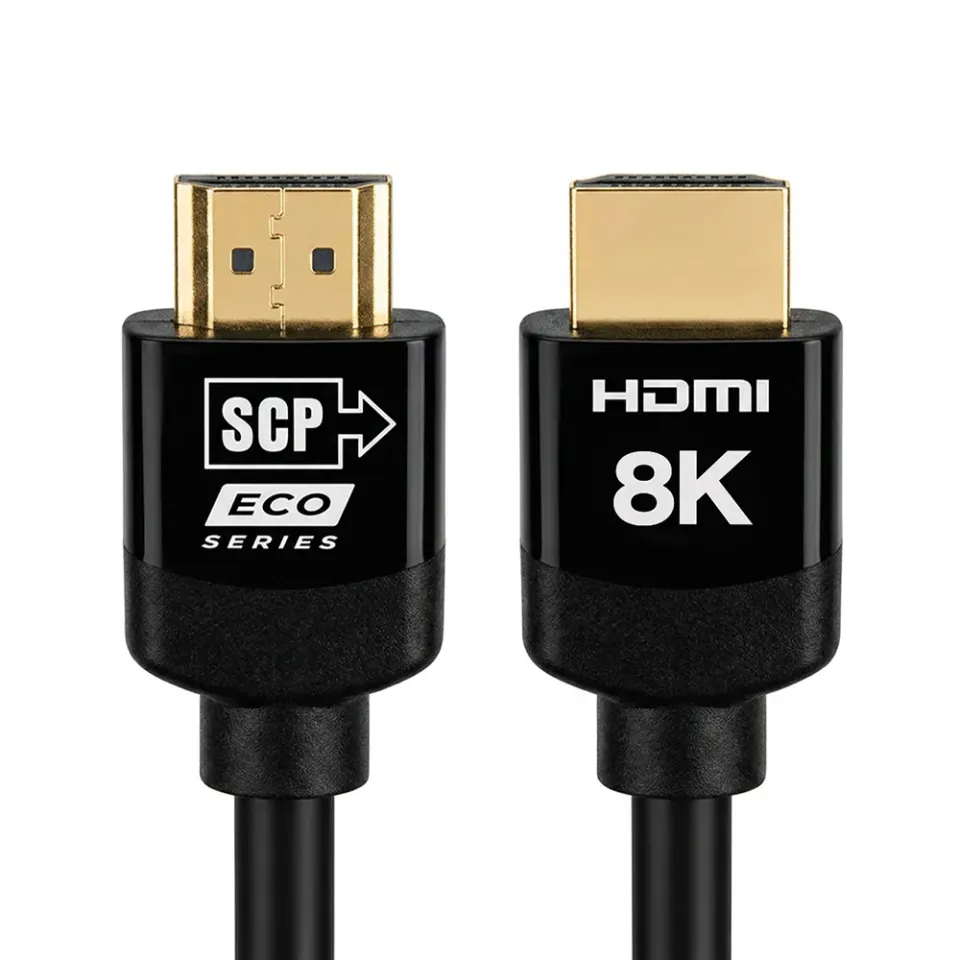 Simply45 EcoSeries 8K HDMI-kabel sort 1 m 30-pak
