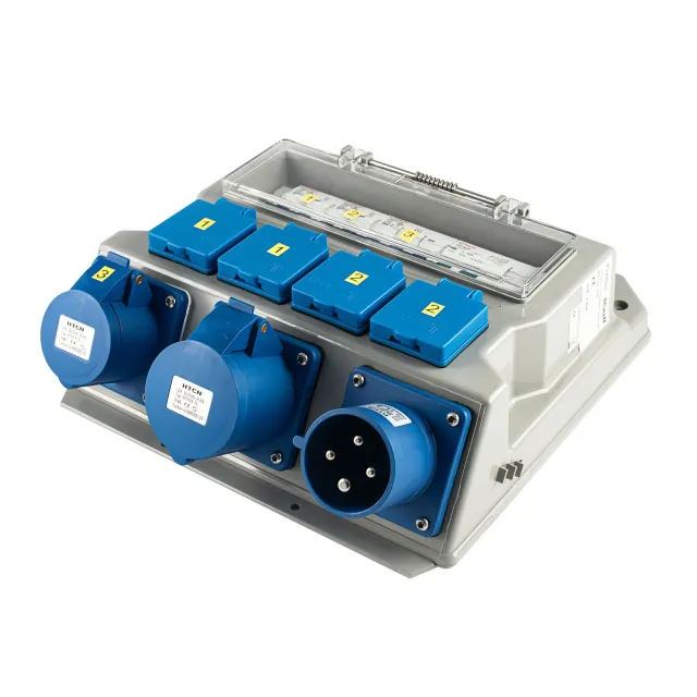 EGANT Byggecentral 230V IP44 byggepladstavle med udtag