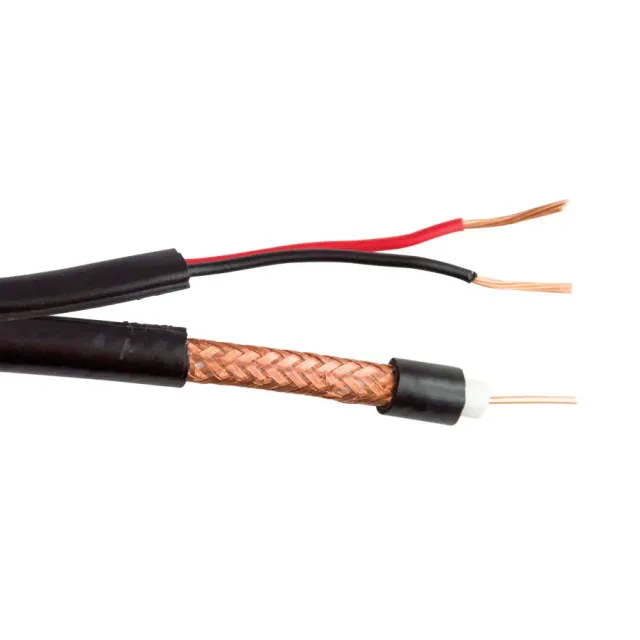 Simply45 RG6/U95-S-BK koaksialkabel sort 305 m