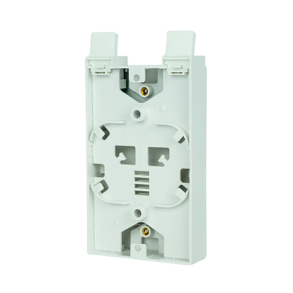Simply45 2 Port Fiberboks LC MM aqua hvid