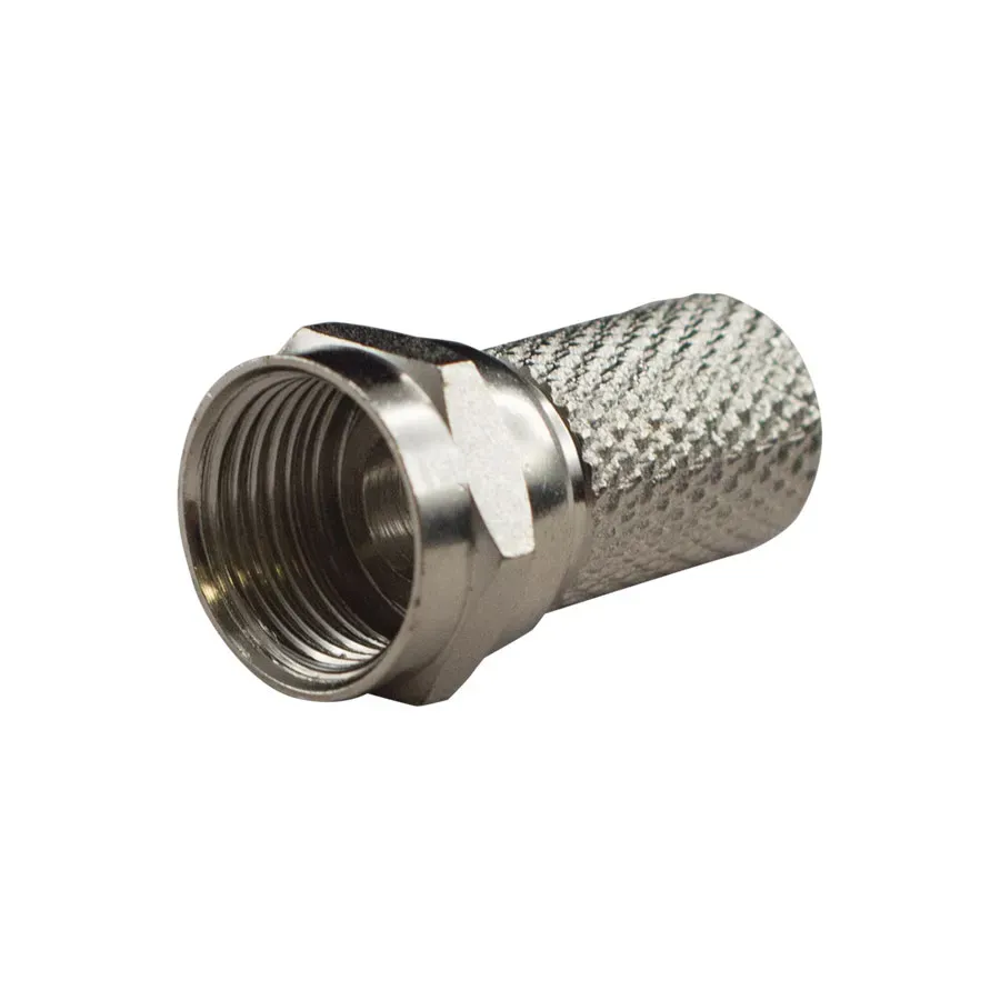 Simply45 909T F-connector RG6 twist-on 100 stk