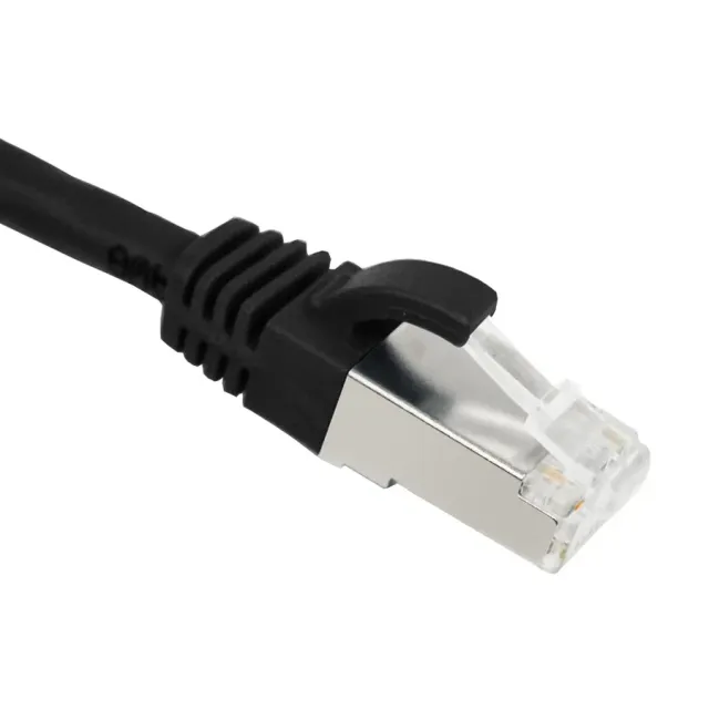 Simply45 C6APCSH-1M-BK12 patchkabel Cat6a sort 1m 12 stk