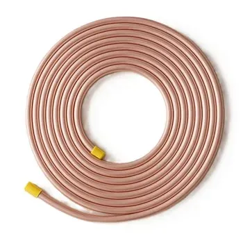 VAERK kobberrør i ring 3/8" 0,8mm 30m blødt