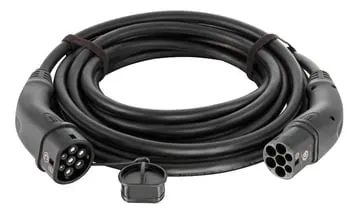 EL-Grossisten Type 2 ladekabel 22kW 7,5 m