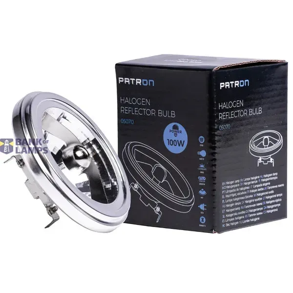 EL-Grossisten AR111 halogenpære G53 12V 100W 40°