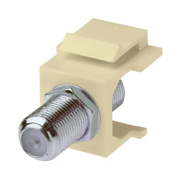 Simply45 209-IV keystone indsats F-stik elfenben