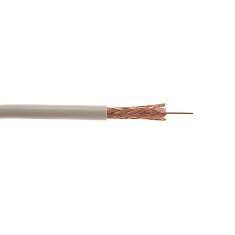 Simply45 RG59/U95-WT koaksialkabel hvid 305 m CCTV