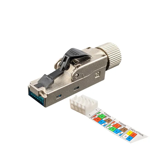 Simply45 10G-FPS RJ45 field plug skærmet 1 stk 10G