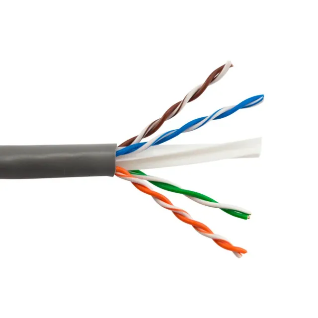 Simply45 CAT6A-P-GY netkabel grå 305m plenum 10G