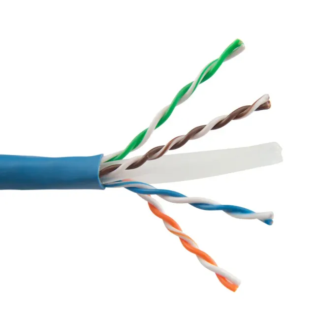 Simply45 Cat6 netværkskabel blå 305m 23AWG